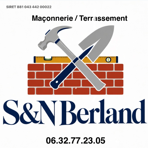 Logo Maçonnerie / terrassement / taillage haies